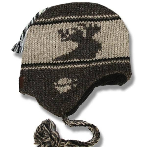 Northern Lifestyles Canada - Wholesale Kids Hat - Kids - Earflap Hat for Kids. 100% Wool with Fleece Lining. Handmade in Nepal.