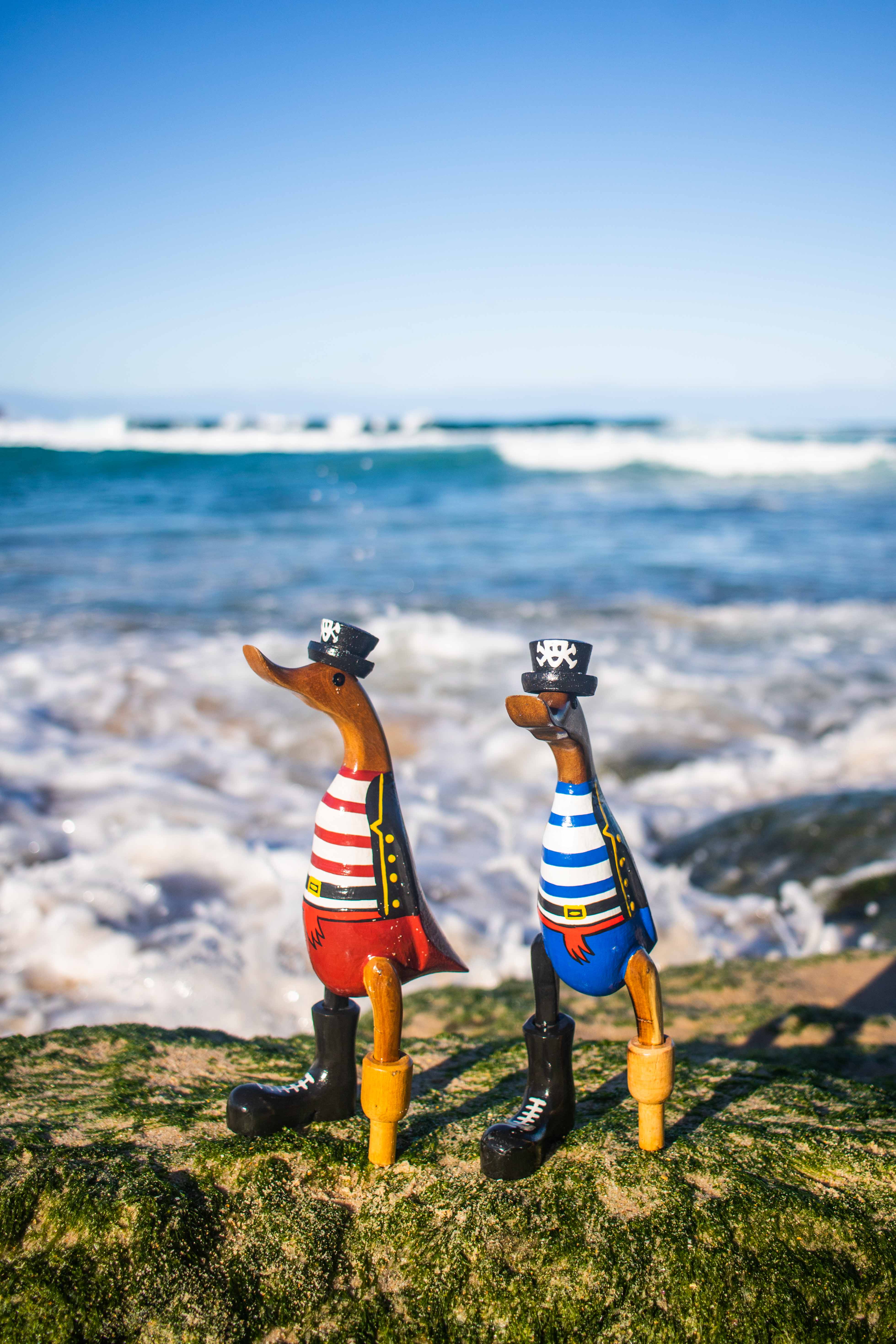 woodbubblebali - Vente Figurine décorative - Running duck pirate5