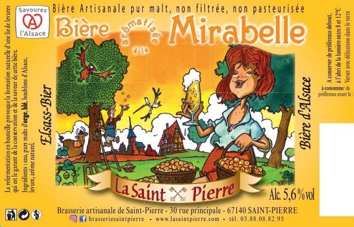Brasserie Saint-Pierre - Wholesale Beer - Saint-Pierre Mirabelle1