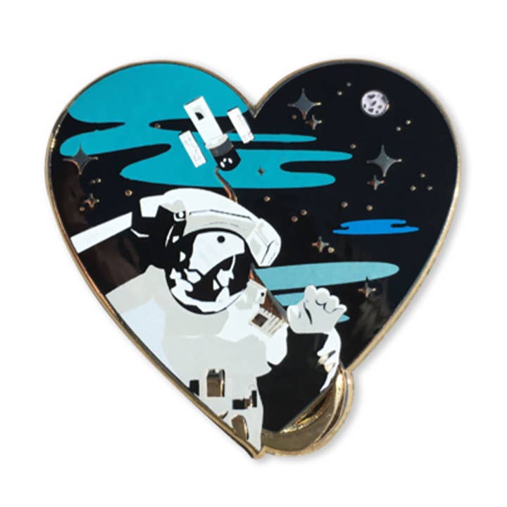 Spilla smaltata Wandering Hearts - Lost in Translation per la vendita all'ingrosso da parte di LIFE IN THE A.M.