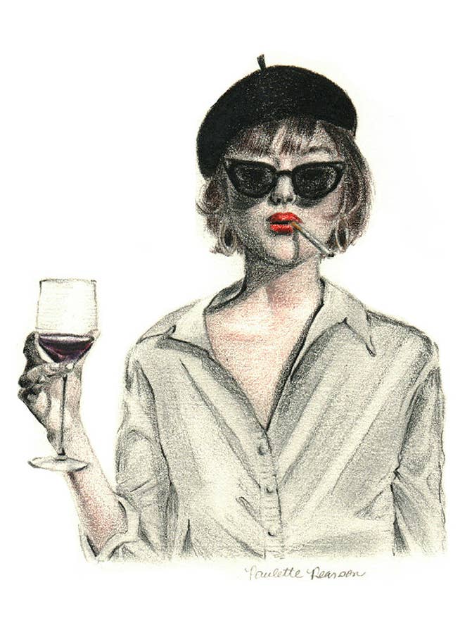 Le Sumking Print por atacado de Paulette Pearson Studio