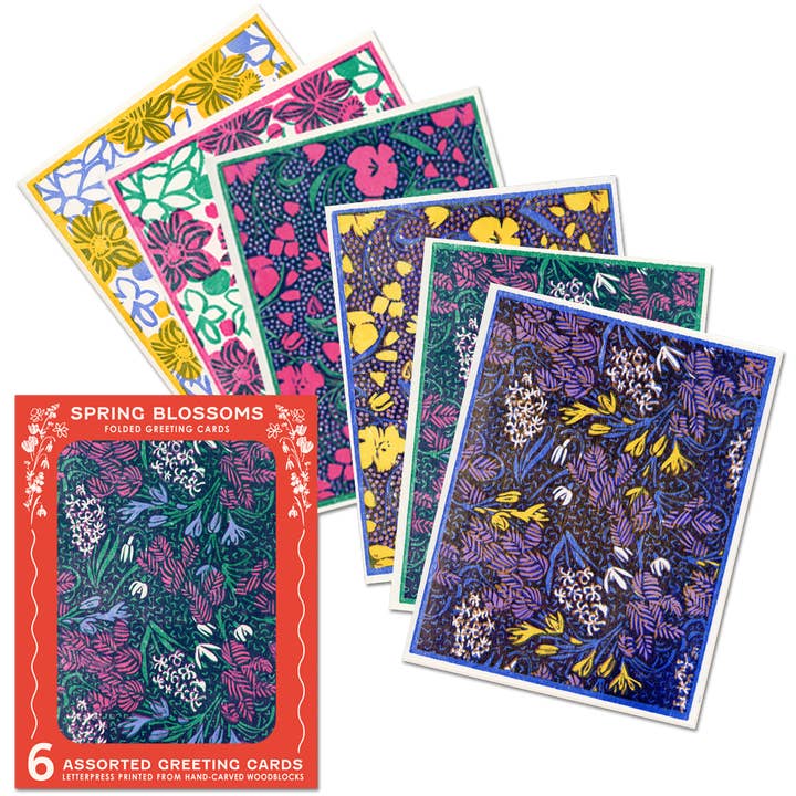 Spring Blossoms Assorted Pattern Boxed Set for wholesale by Heartell Press