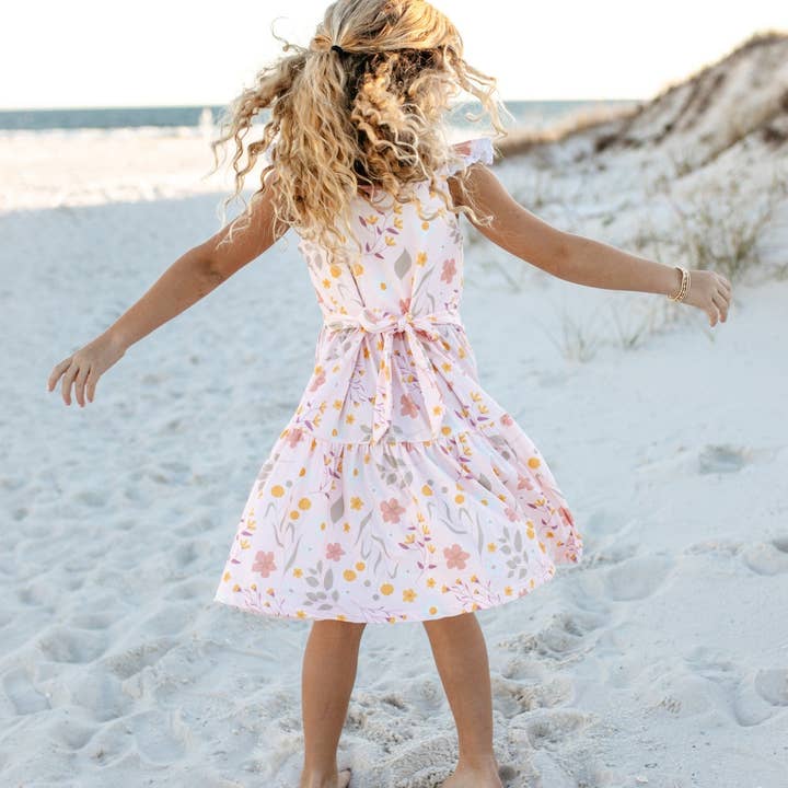 Wren & James - Wholesale Dress - Kids - Floral Double Tiered Dress