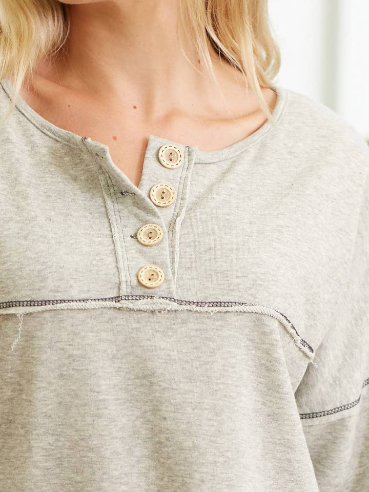 MST2732-Let the Wind Blow Loop Terry sweatshirt for wholesale by Moonshot Clothing