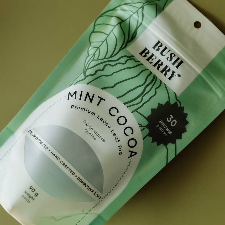 Bush Berry - Wholesale Loose tea - Organic Mint Cocoa Tea3