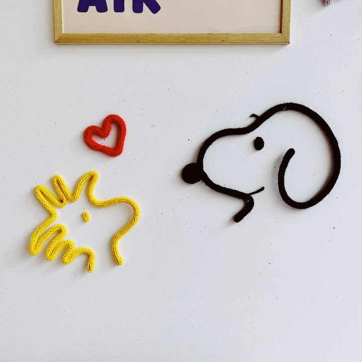 Decoração de parede Snoop & Wood por atacado de Charlie&June