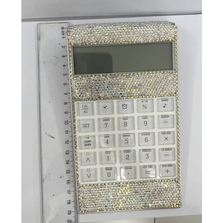 Ole - Wholesale Calculator - Ceramic Rhinestone Calculator MIS088811