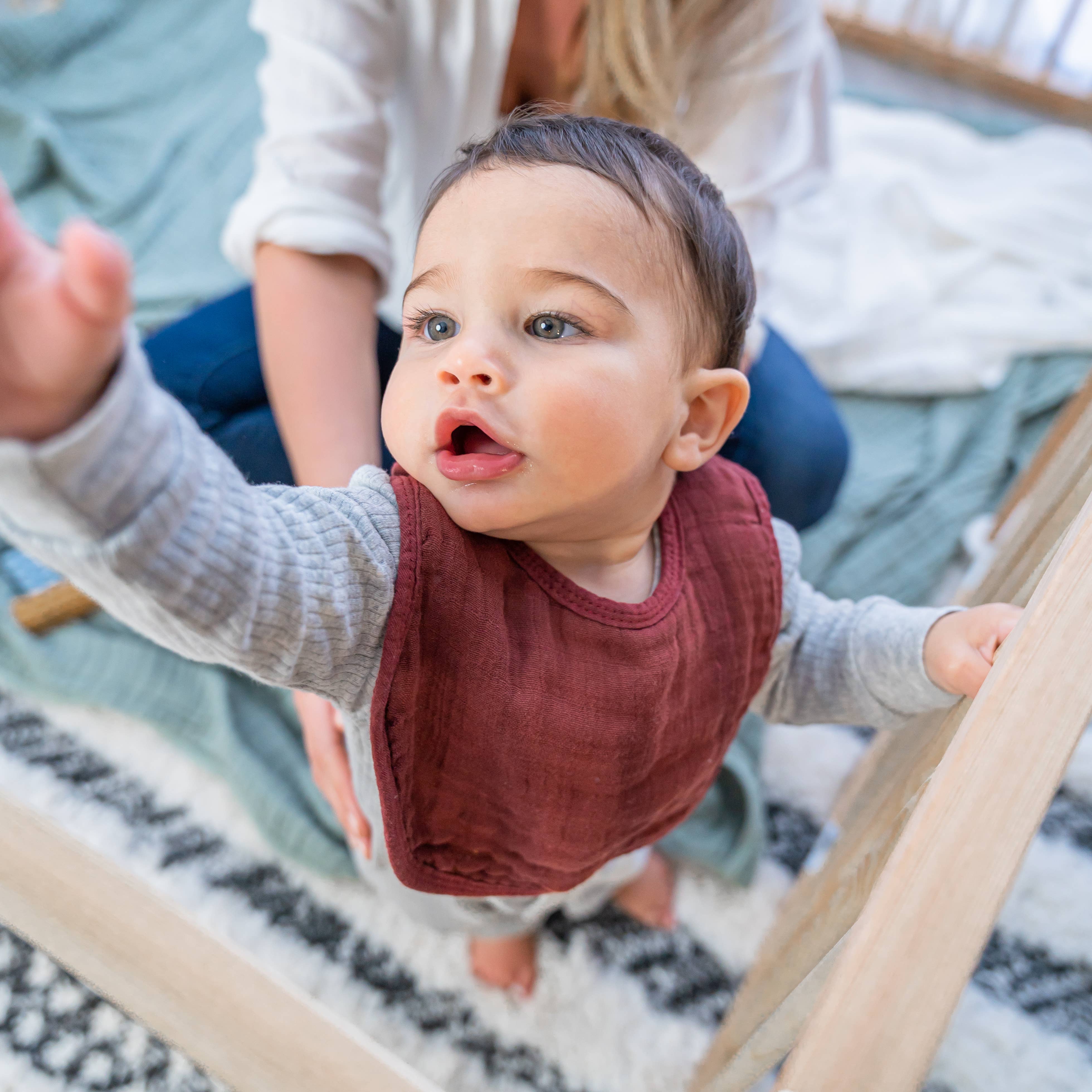 Comfy Cubs - Wholesale Bib - Baby - Muslin Cotton Baby Bibs Adjustable Size by Comfy Cubs33