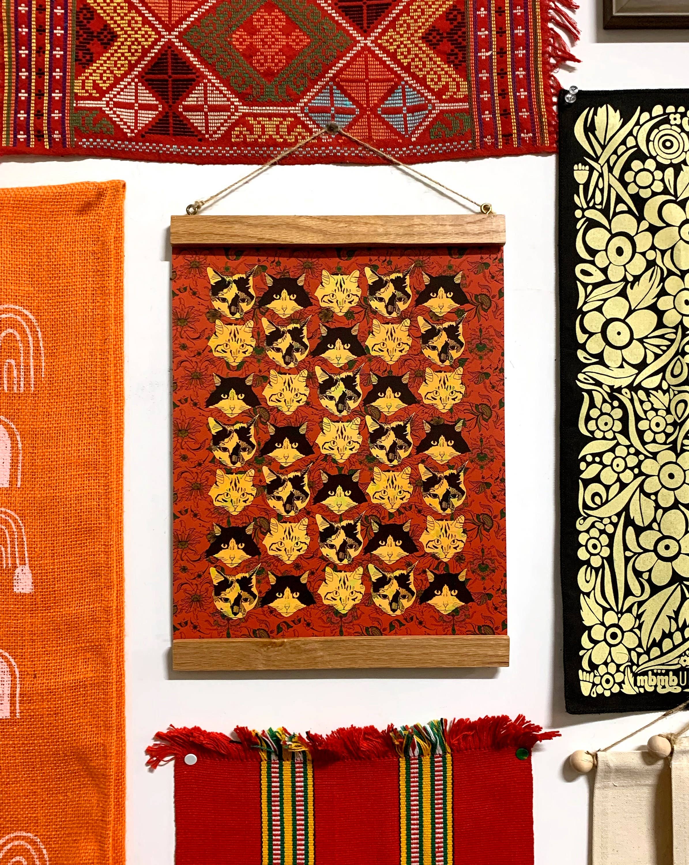 MBMB – wholesale Art print – Catmouflage-11 X 14 Print2