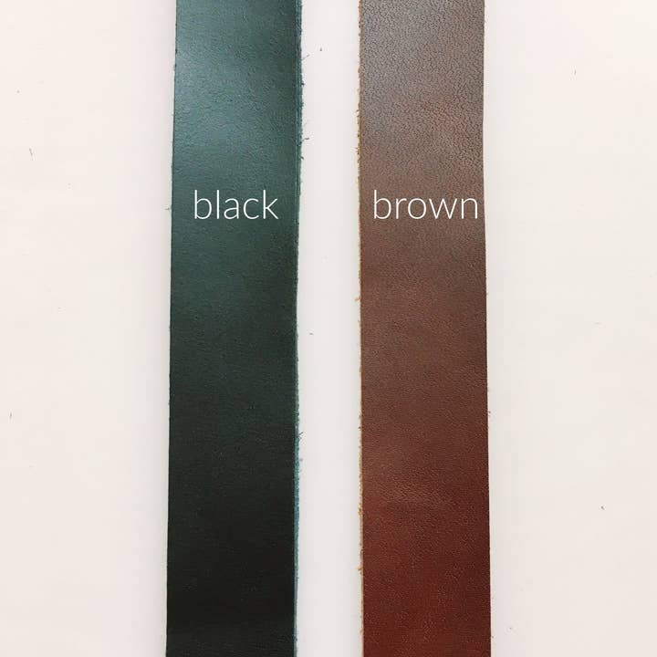 Sew Hungryhippie LLC - Wholesale Craft Supplies - Leather Strap 3/4" black17