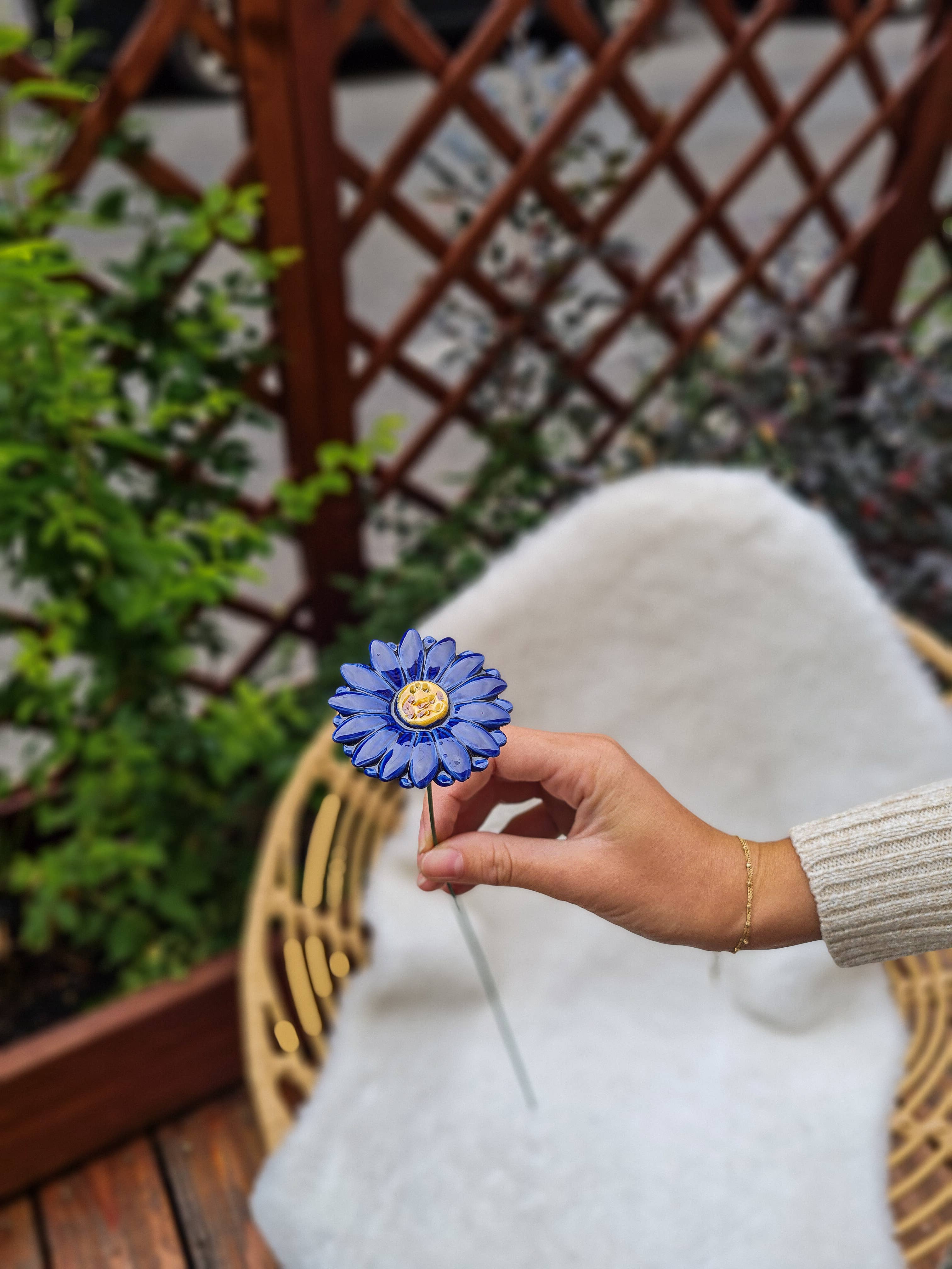 NaturoTheke – wholesale Artificial flowers – Gerbera diameter approx. 5 cm | 39 cm stem7