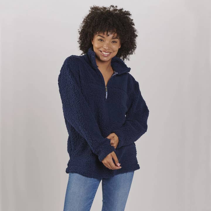 Boxercraft - Wholesale Fleece - Women's - Quarter Zip Sherpa Pullover