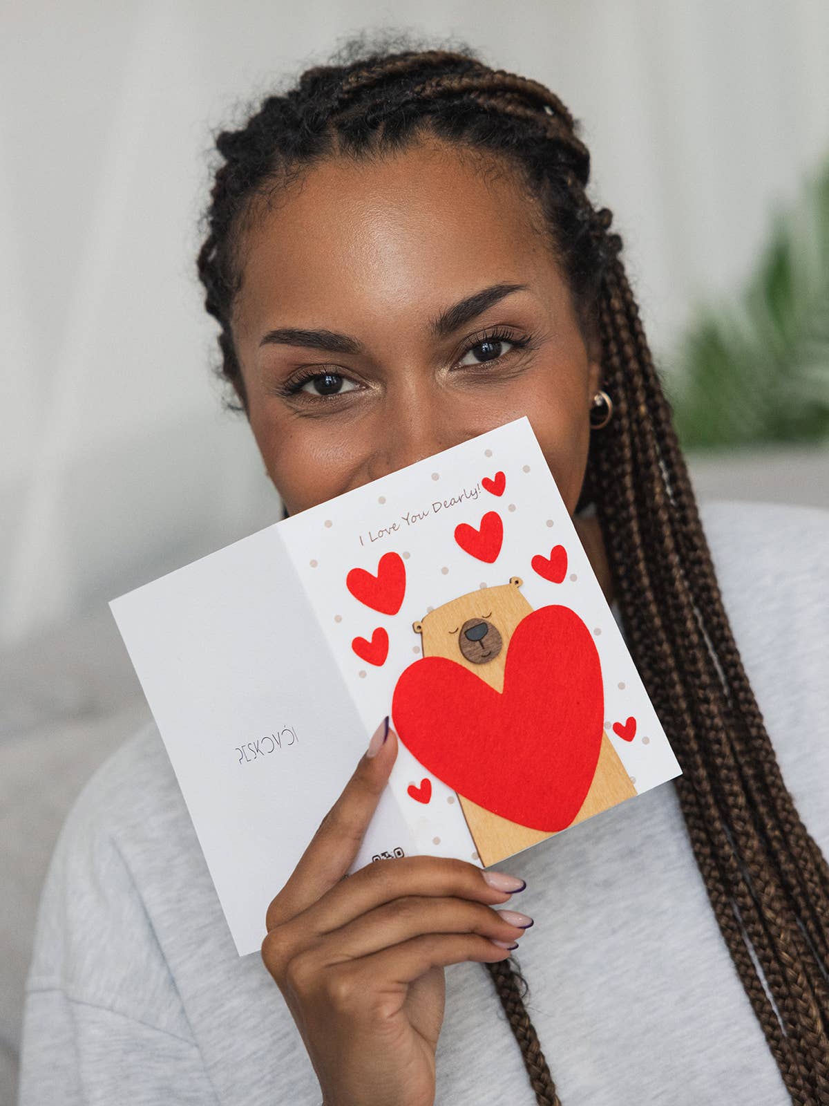 PESKOVOI - Wholesale Valentine's Day Card - 3D Wooden Love Card – Handmade Heart Greeting by PESKOVOI5