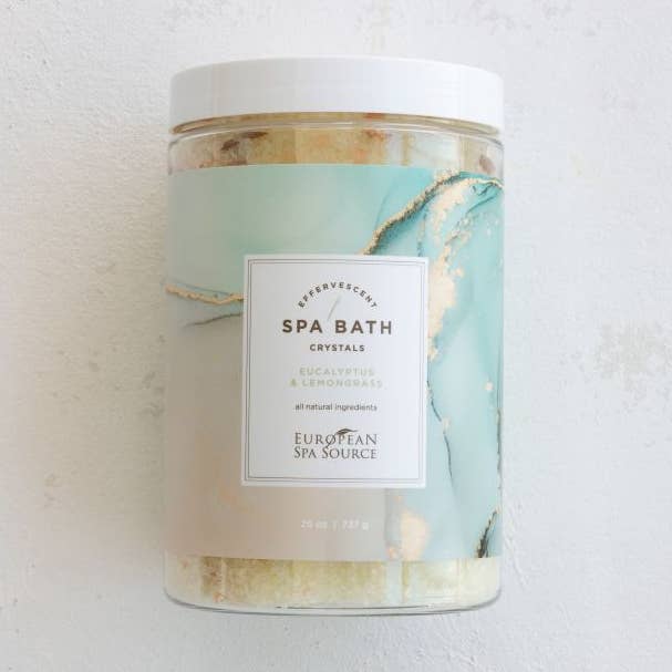 Eukalyptus + Citrongräs Spa Badkristaller för wholesale av European Spa Source