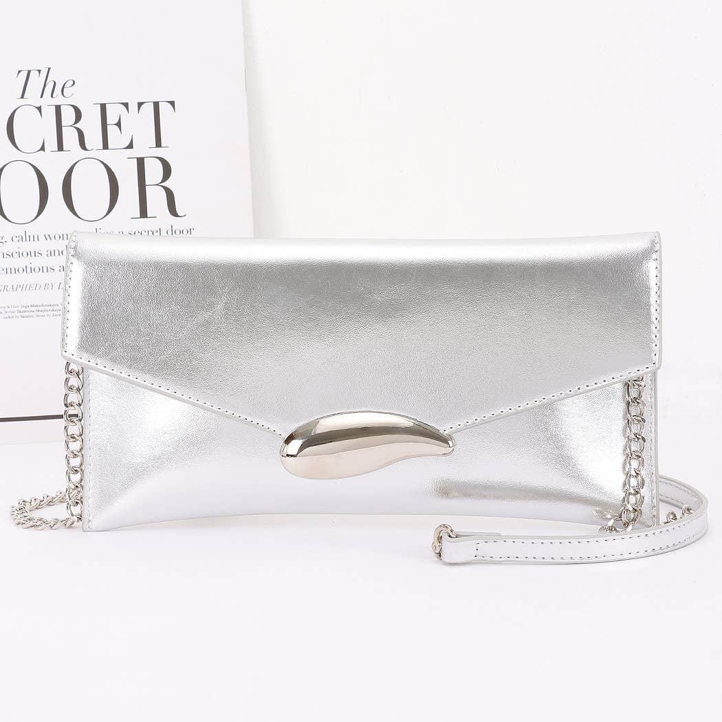 3AM BY H&D ACCESSORIES - Wholesale Clutch Bag - Women's - Vegan Leather Envelope Clutch Bag8