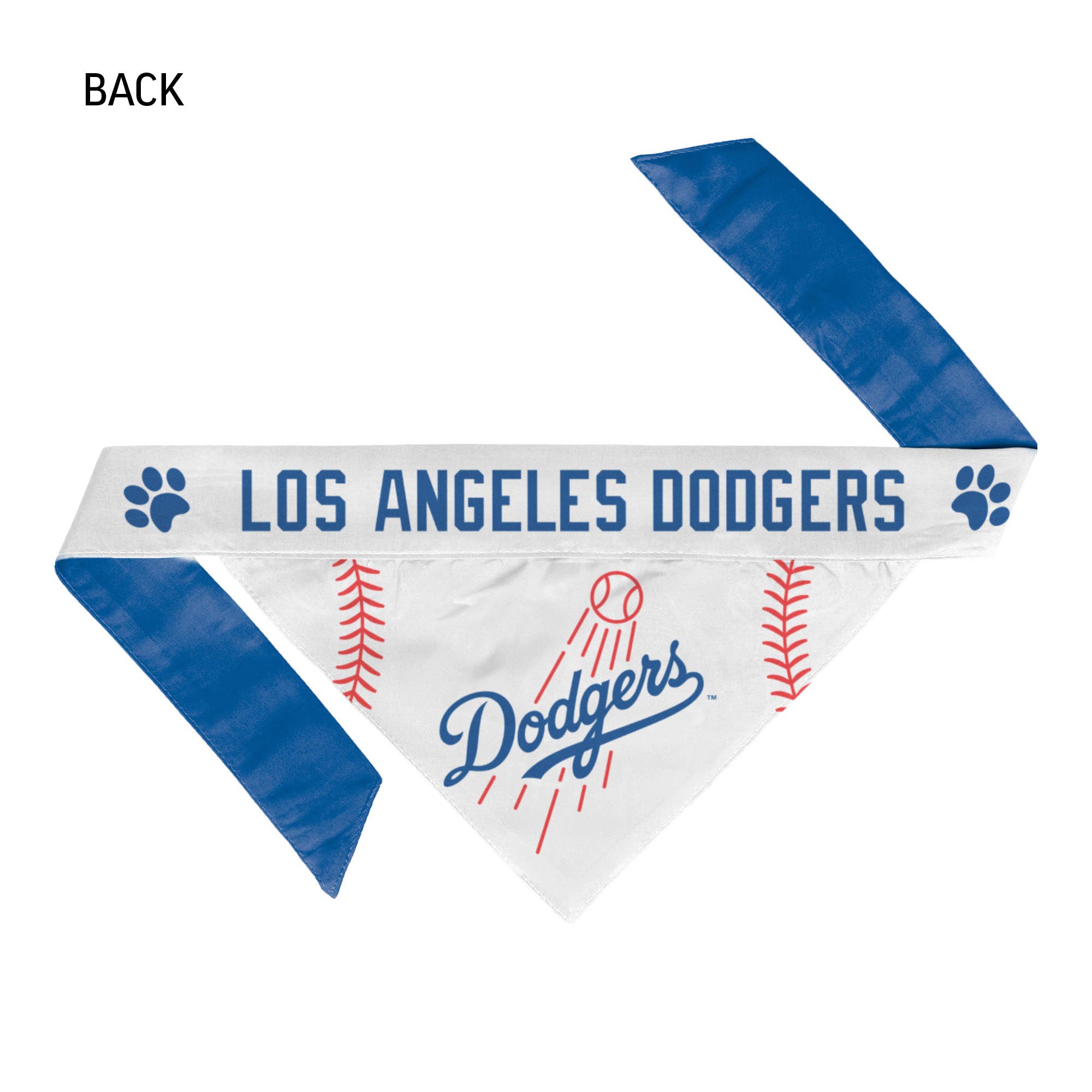 Little Earth Productions - Wholesale Pet Bandana - Dog - MLB Los Angeles Dodgers Reversible Pet Bandana1