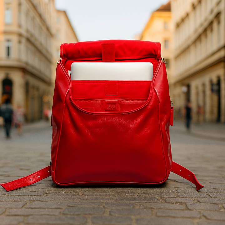 Hides – wholesale Ryggsäck - Unisex – Studentryggsäck i läder22