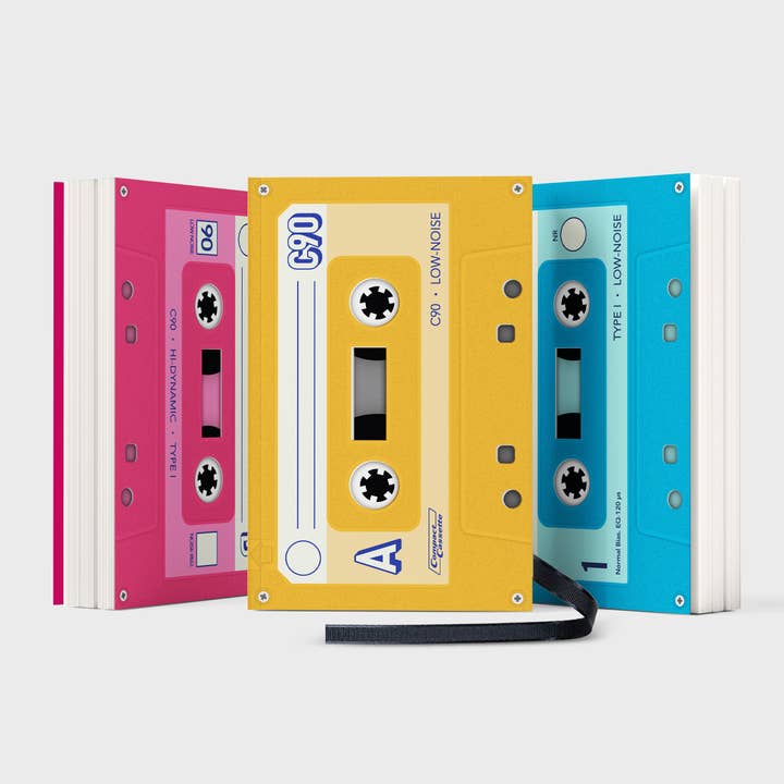 SUCK UK Ltd - USA - Wholesale Notebook - Mixtape Notebooks