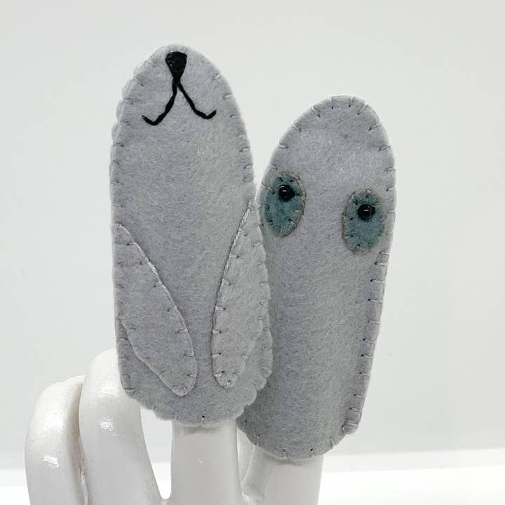 Sea Lion vingerpop voor wholesale door Lumpy Buttons