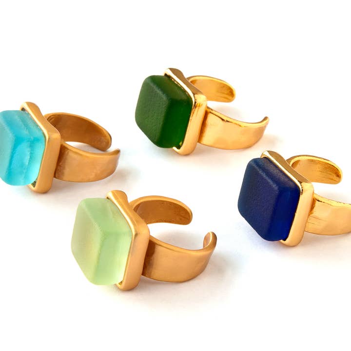 Smart Glass Recycled Jewelry - Vendita all'ingrosso Parure di gioielli - Migliori Vendite Pacchetto Solido | Gioielli Sostenibili | Prodotto negli USA4