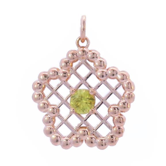 Colgante Mini de Encaje - Granate para venta al por mayor de Olivve