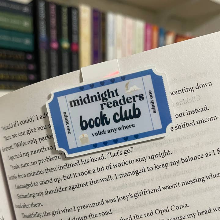 Midnight Readers magnetische bladwijzer voor wholesale door bookshopbykendra