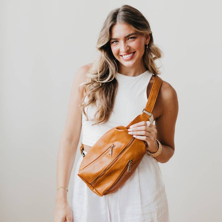 Pretty Simple - Wholesale Crossbody Bag - Women's - Sangria Sling