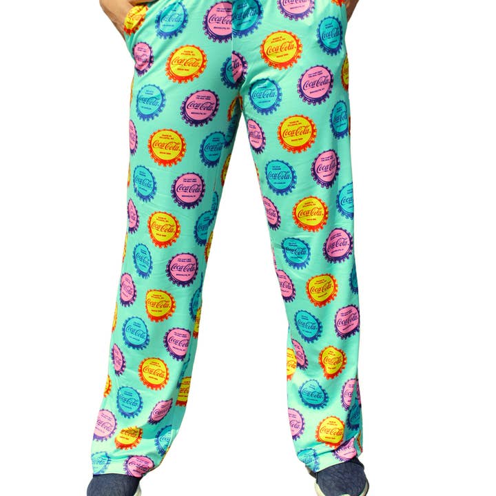 BRIEF INSANITY - Wholesale Sleepwear Bottom - Women's - Coca Cola Cap Pattern Lounge Pants1