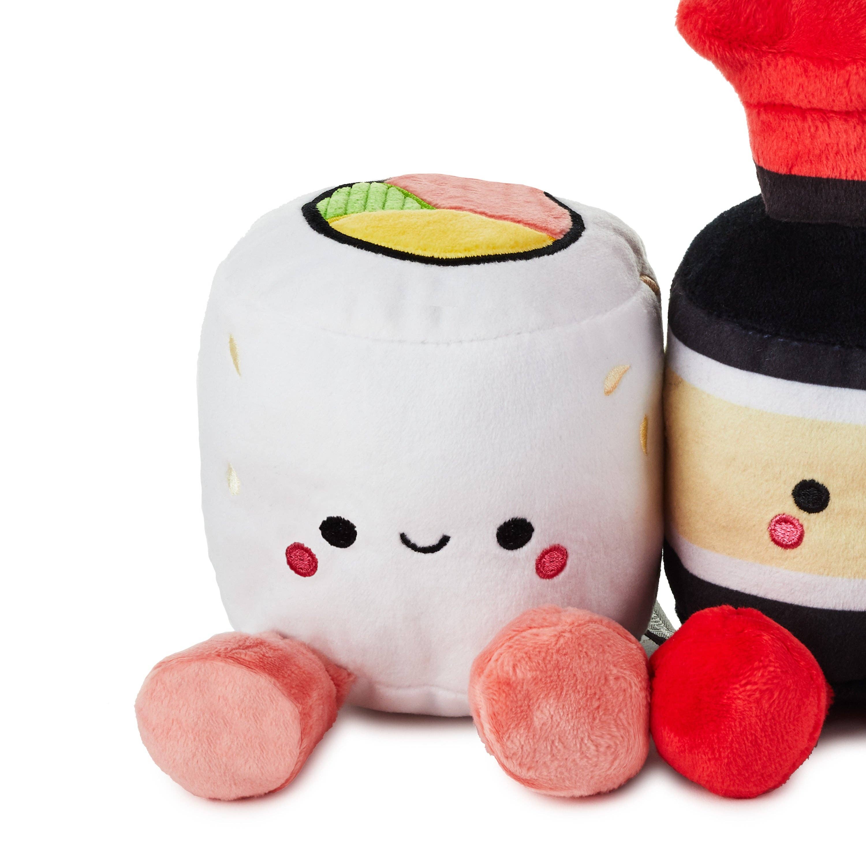 Hallmark – wholesale Stuffed/plush toy – Kids & baby – Better Together Sushi & Soy Sauce Magnetic Soft Toy Pair4