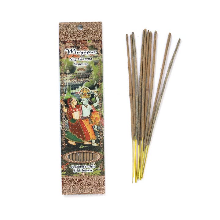 Incense Sticks Mayapur - Nag Champa Supreme for wholesale by Prabhuji's Gifts