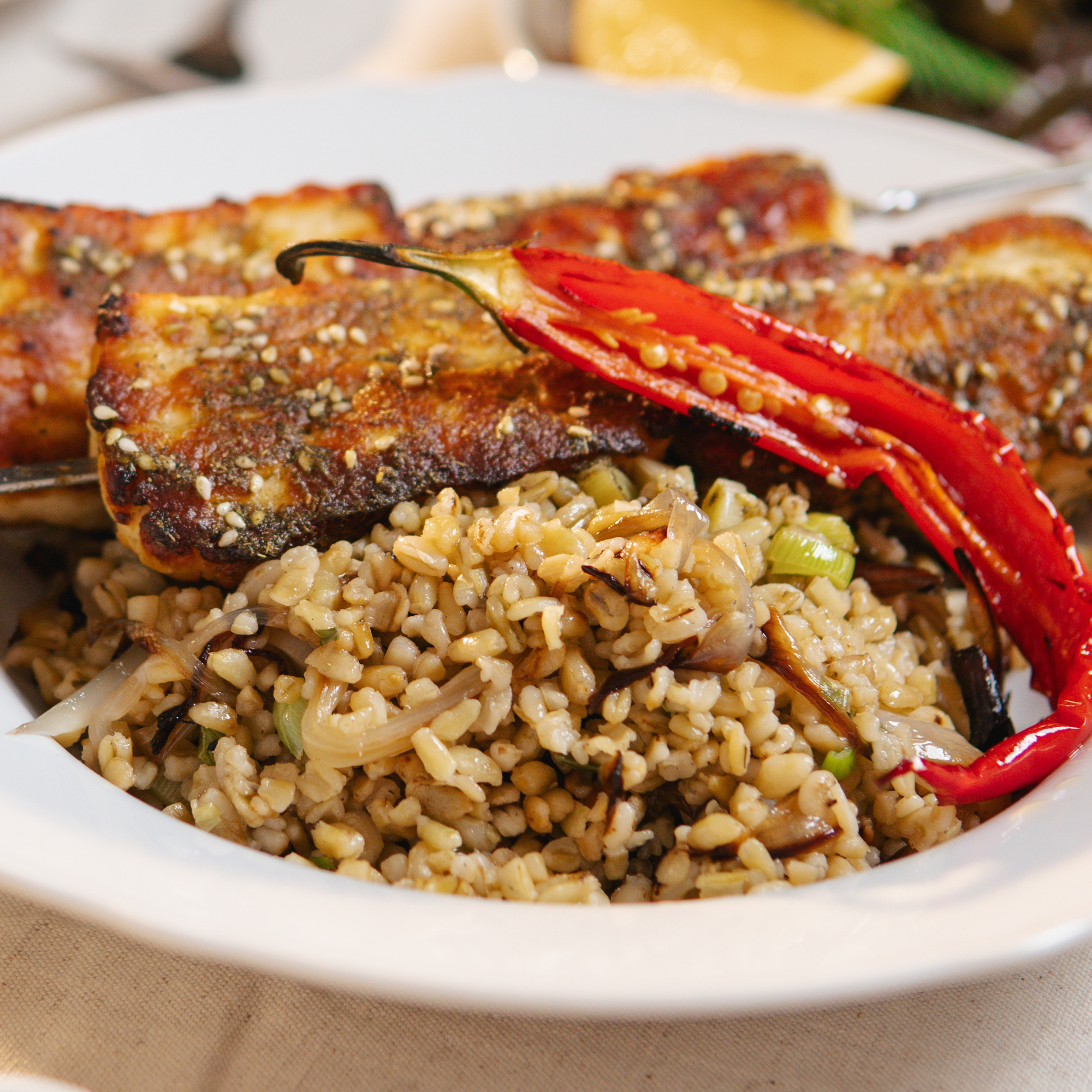 Med Cuisine – wholesale Whole grains – Smoked Green Freekeh- 800GR3