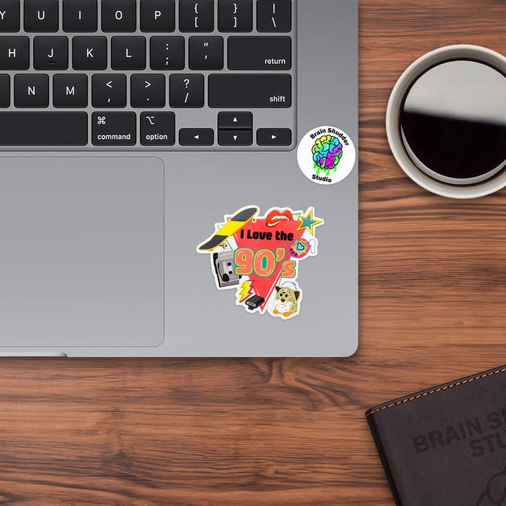 Brain Shudder Studio - Wholesale Sticker - I Love the 90's Sticker4