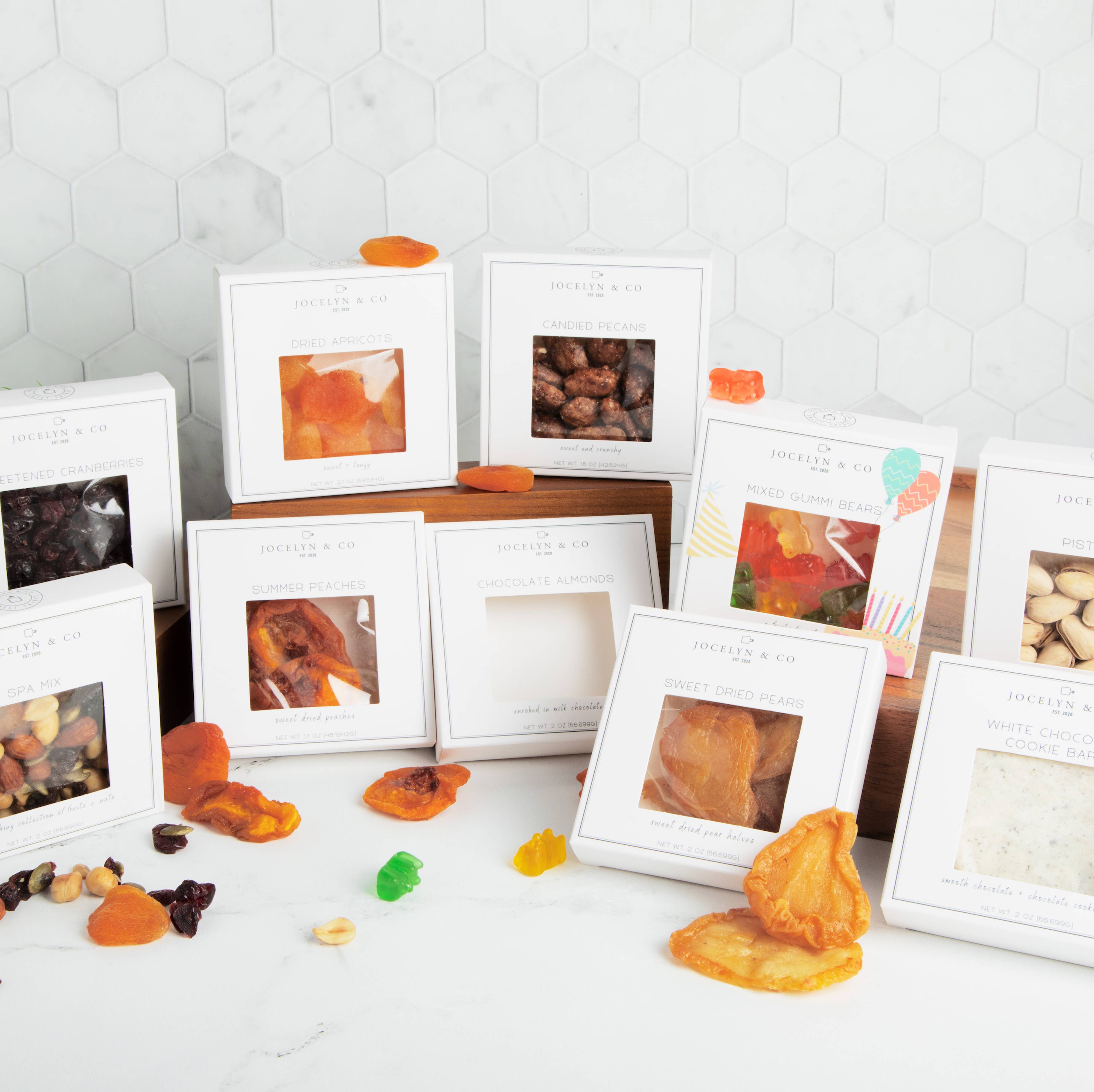 Jocelyn & Co – wholesale Torkad frukt – Söta torkade päron i miniförpackning2