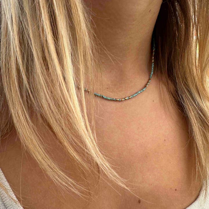 Born to Rock Jewelry - Wholesale Beaded/Pearl Necklace - Tidepool Bead Necklace1