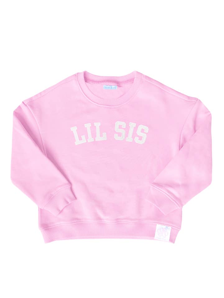 Bits & Bows - Wholesale Sweatshirt - Kids - Lil Sis Sweatshirt (sizes 3m - 4t)