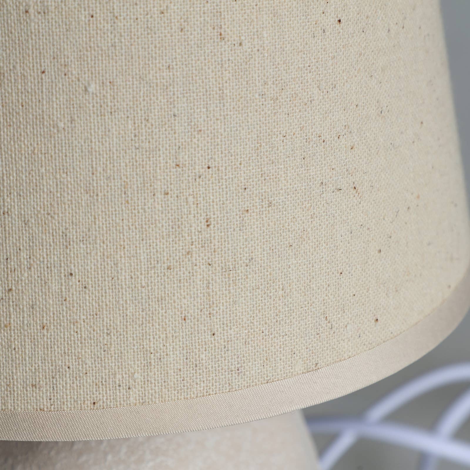 B&B - Vendita all'ingrosso Lampada da scrivania/d'accento - Lampada da tavolo in ceramica beige 18x18x26 cm2