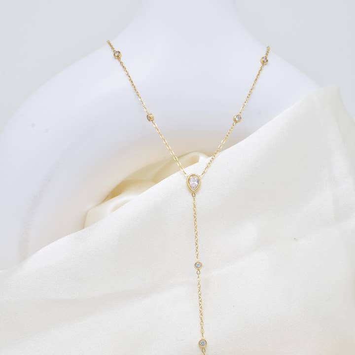 Collana a forma di Y in acciaio inossidabile - BJ210308 per la vendita all'ingrosso da parte di Kapyco