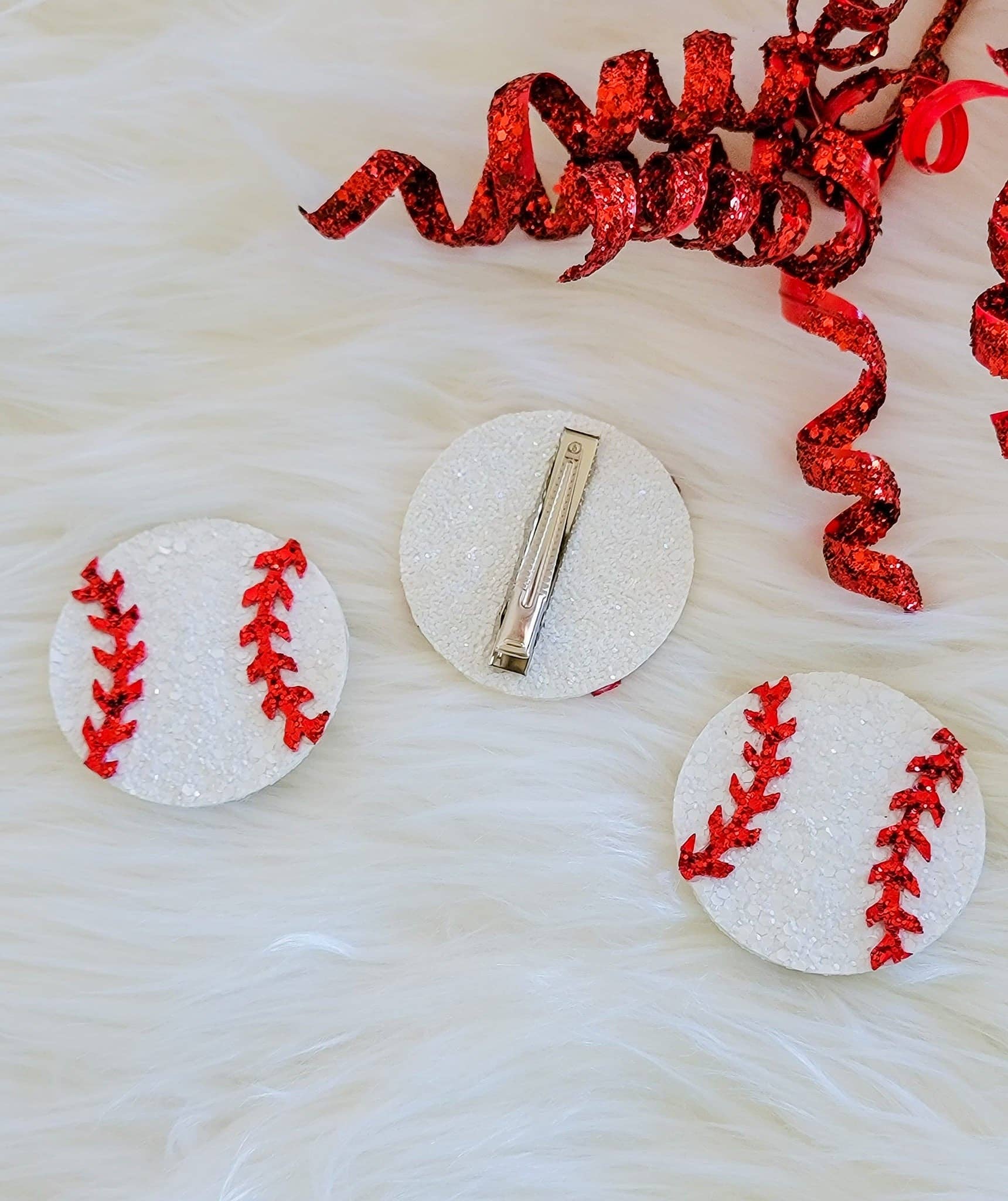 Dainty Delights Creations - Wholesale Hair Clip - Women's - Softball Clip1