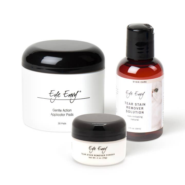 Eye Envy - Wholesale Pet Grooming Set - Dog - Cat Tear Stain Remover Starter Kit1