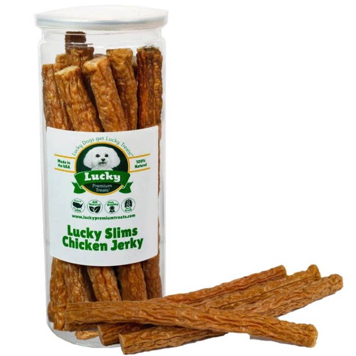 LUCKY SLIMS CHICKEN JERKY DOG TREAT for wholesale by Lucky Premium Treats