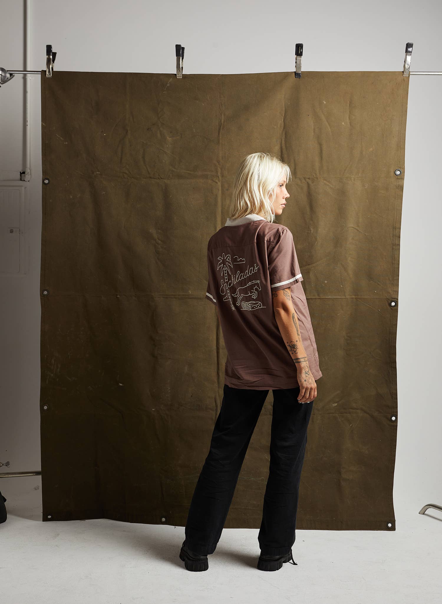 Pyknic - Wholesale Button Down Shirt - Unisex - Enchiladas Casual Button Down Shirt Men & Women12