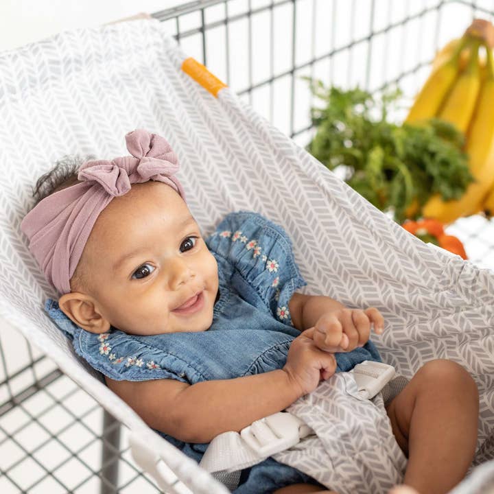 Binxy Baby - Vente Accessoire/housse pour poussette – bébé - Hamac avec panier d'achats pour bébé - Motif Little Arrow4