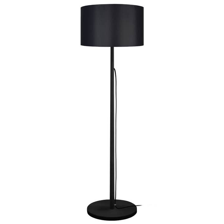 MYKINES - Lampadaire Droit Bois Noir pour la vente par Tosel Shop