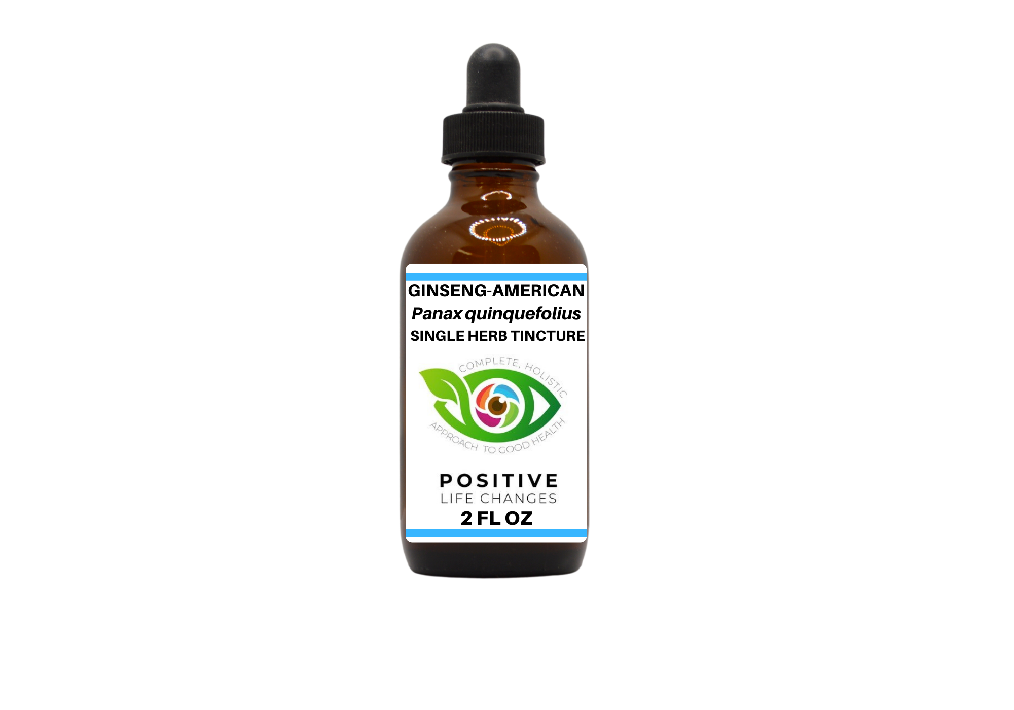 Positive Life Changes, LLC - Wholesale Tincture - American Ginseng Root Single Herb Tincture0