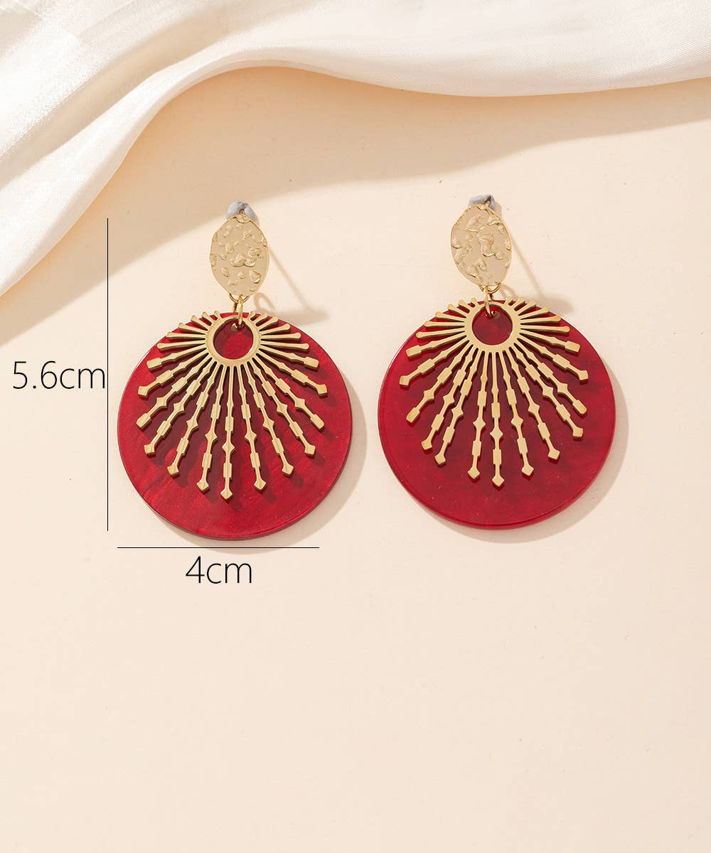 Blossom bijoux - Vendita all'ingrosso Orecchini pendenti - Orecchini a perno in acciaio inox 24BOA0011