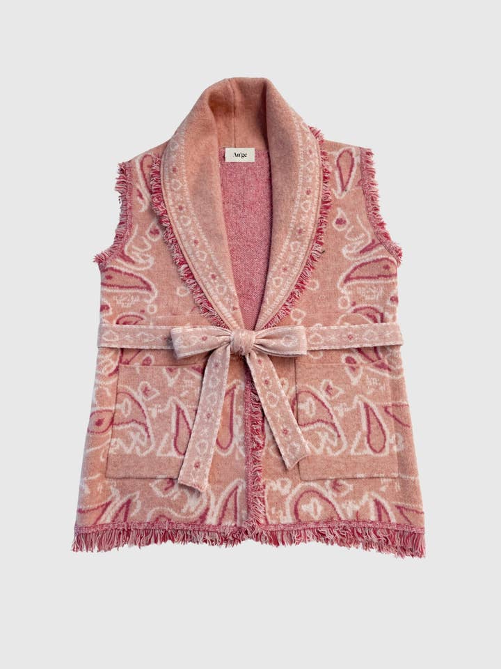 NINDI SLEEVELESS JACKET baby for wholesale by An'ge