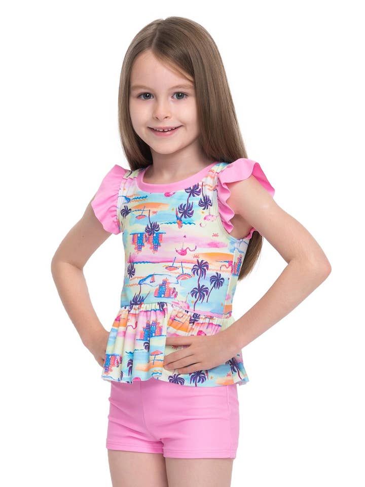 Caribbean dream tankini set for wholesale by Sunseeker