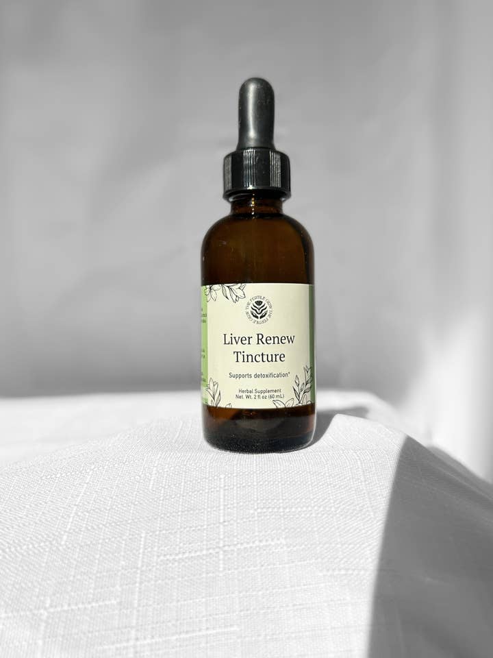 Teinture Herbacée Renouvellement du Foie pour la vente par The Fertile Glow