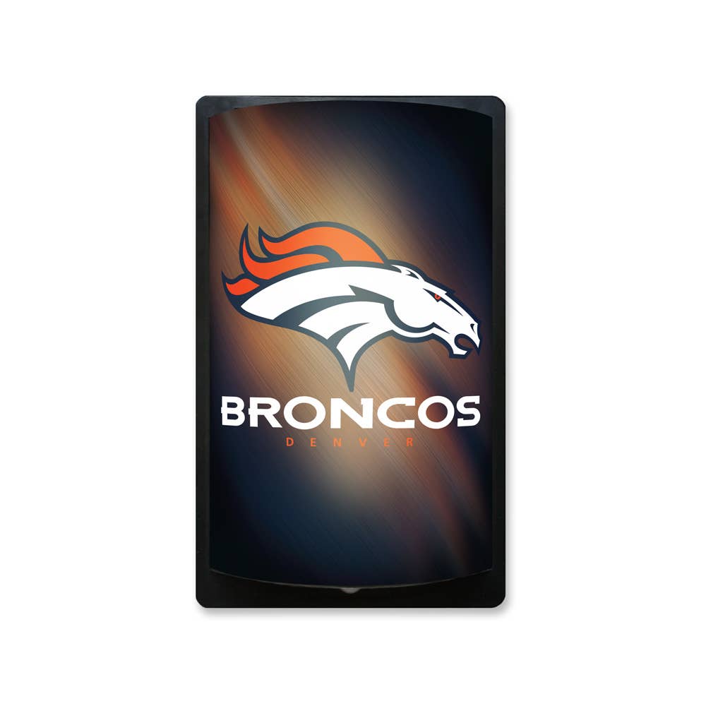 Party Animal, Inc. - Wholesale Sign - Denver Broncos MotiGlow Light Up Sign