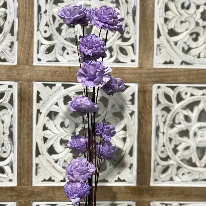 Wilco Home - Wholesale Artificial flowers - 15-Stem Handmade Sola Marigold Drop-In Bouquet13